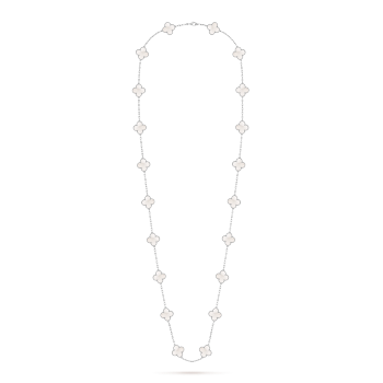 VCARF48800 - Vintage Alhambra长项链，20图案