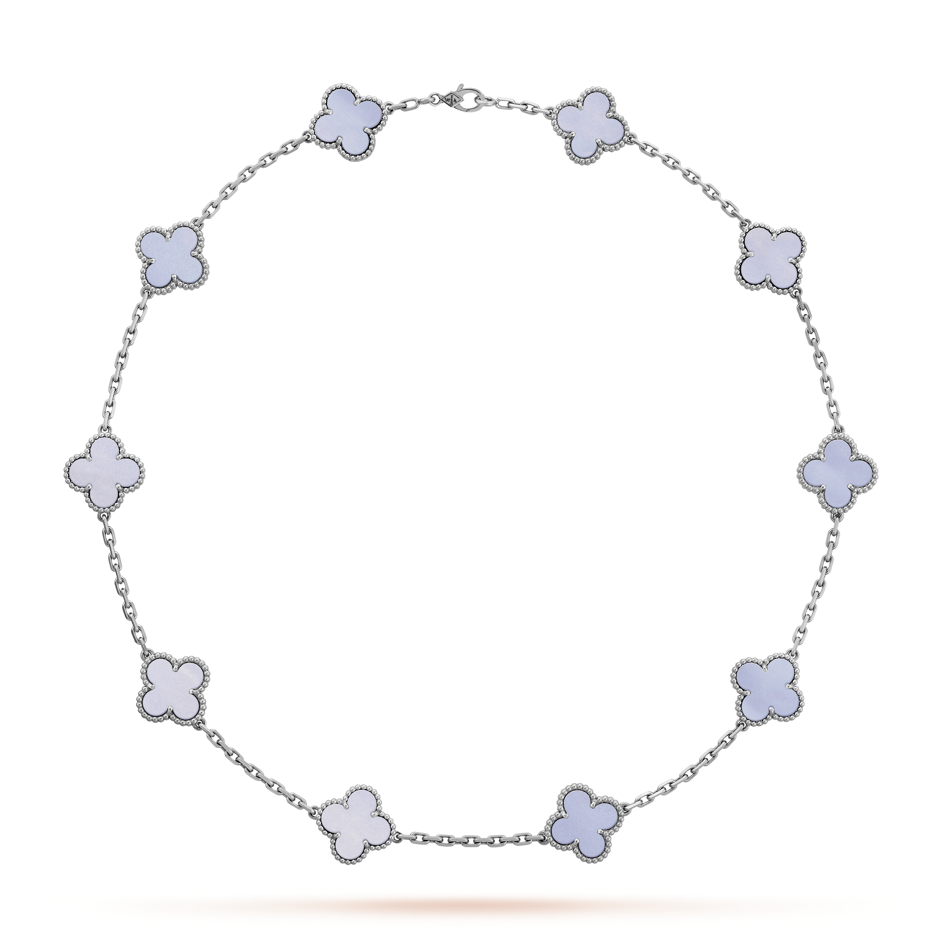 van cleef chalcedony necklace