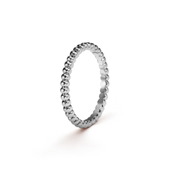 VCARN31700 - Perlée pearls of gold ring, small model