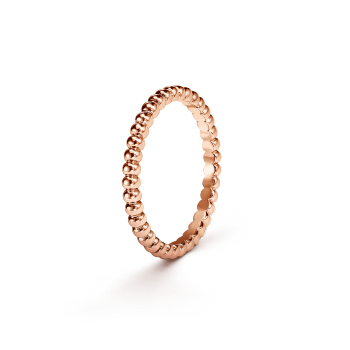 VCARN33000 - Perlée pearls of gold ring, small model