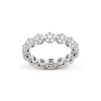 VCARO9VB00 - Fleurette婚戒