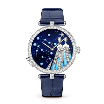 VCARO8TP00 - Lady Arpels Zodiaque Lumineux Geminorum（双子座）腕表