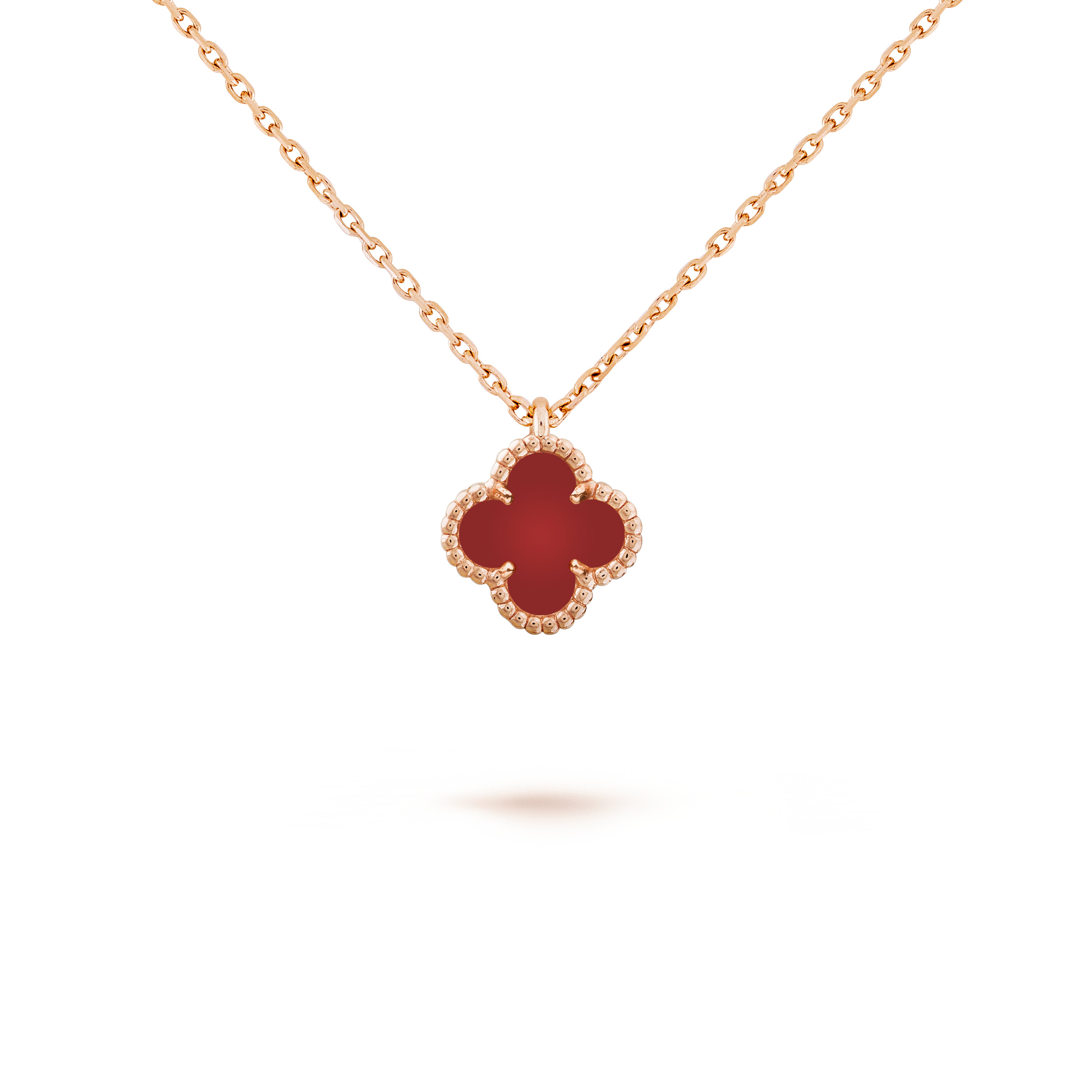Sweet Alhambra pendant Rose gold 