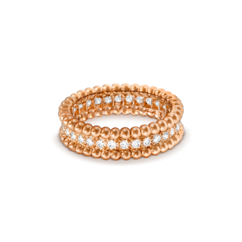 VCARP4E300 - Perlée diamonds ring, 1 row