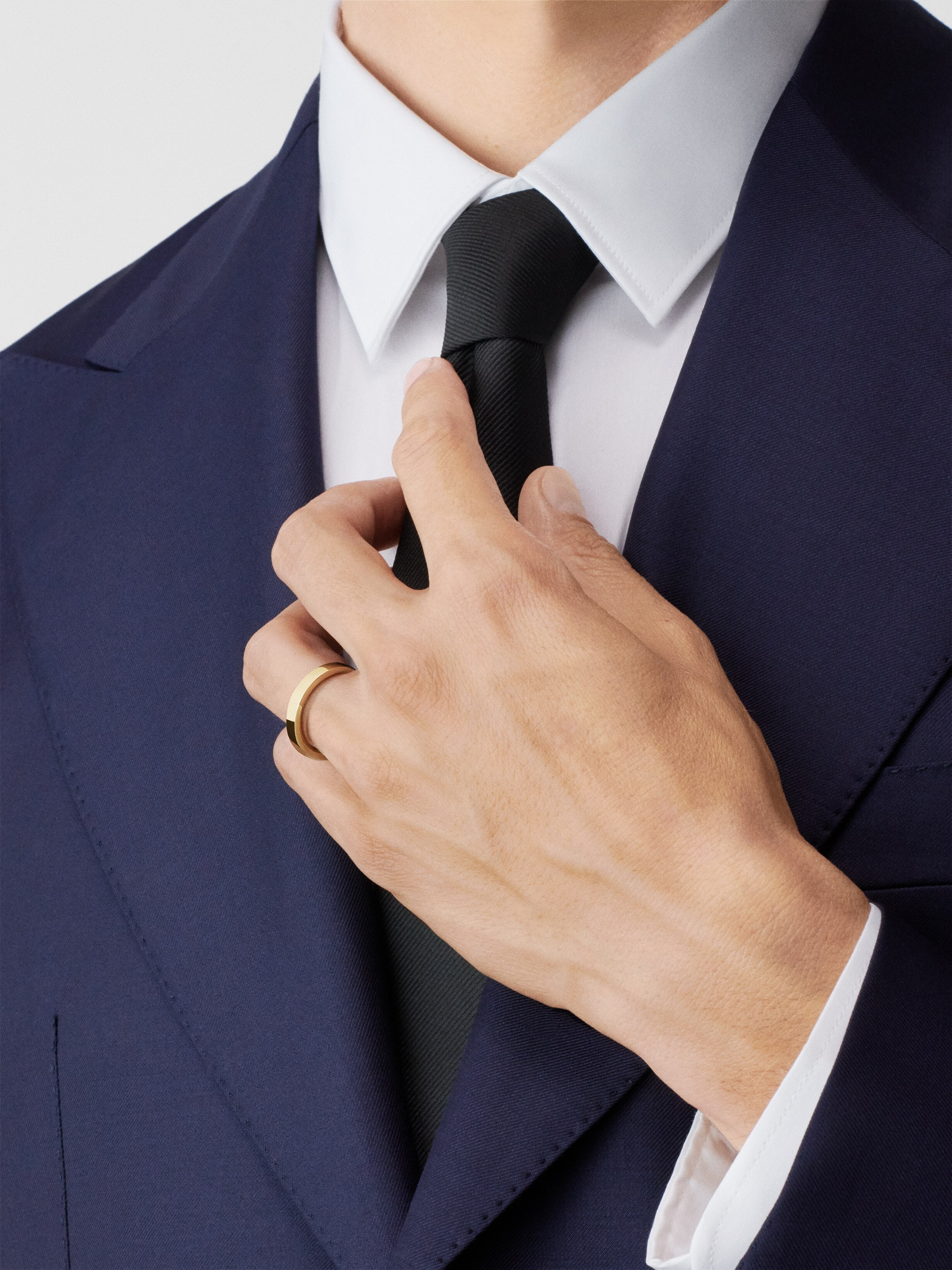 Toujours 4毫米婚戒, 18K黄金, Worn Alternative, Jewelry Ring_梵克雅宝_Van Cleef & Arpels