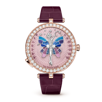 VCARPBER00 - Lady Arpels Ballerine Enchantée Or Rose腕表