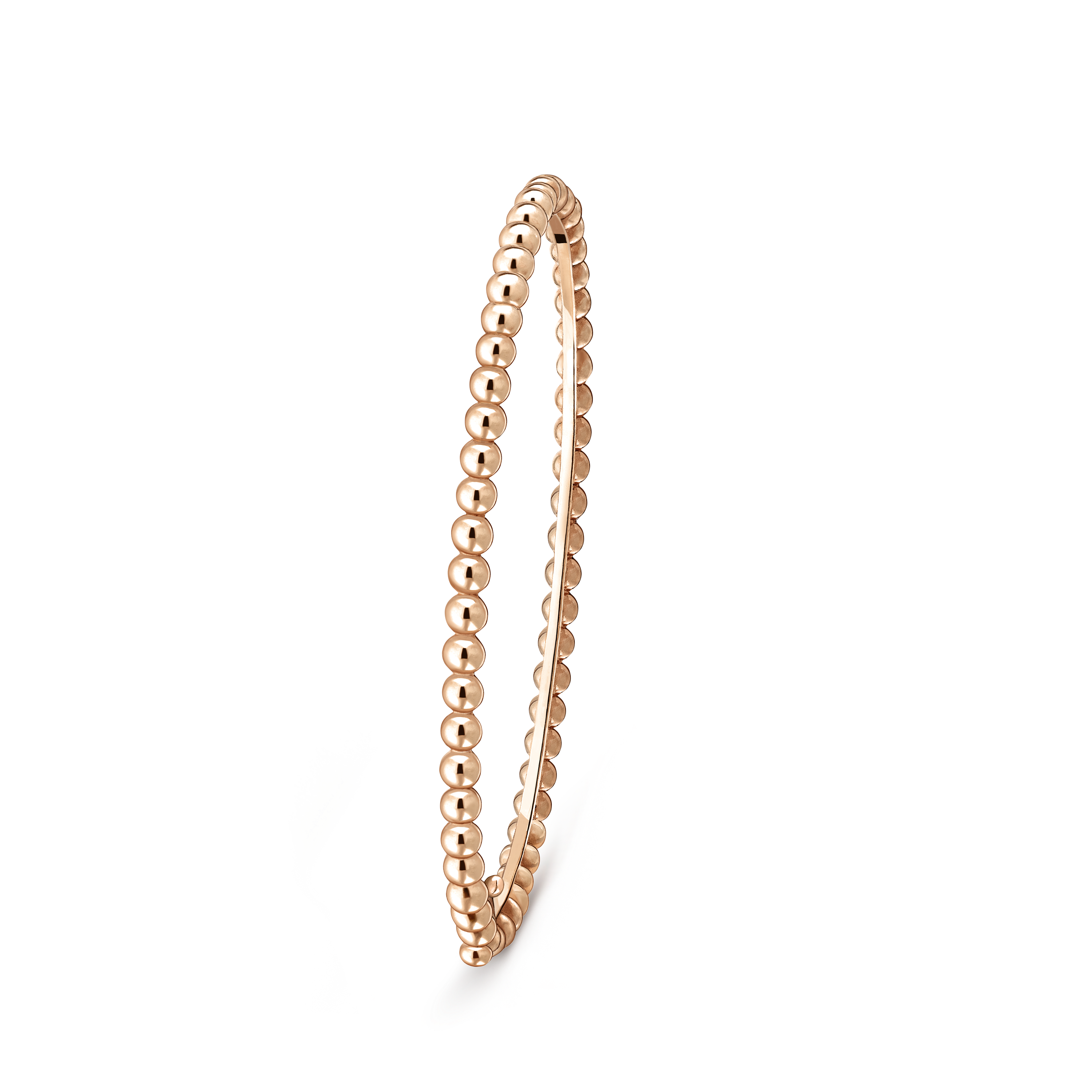 【Van Cleef & Arpels】ペルレ パールブレスレット medium model Perlée pearls of gold bracelet, medium model 18K white gold