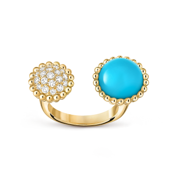 VCARPMLA00 - Perlée couleurs Between the Finger ring
