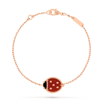 VCARP7R000 - Lucky Spring bracelet, closed wings ladybug