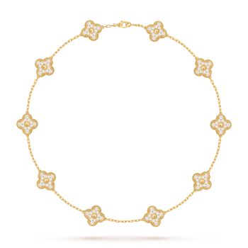 VCARA42300 - Vintage Alhambra项链，10图案