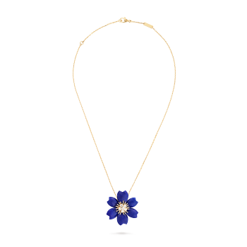 VCARO9B700 - Rose de Noël吊坠胸针，小号款式