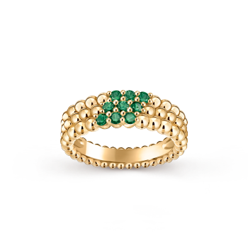 VCARPQM600 - Perlée couleurs ring, 3 rows