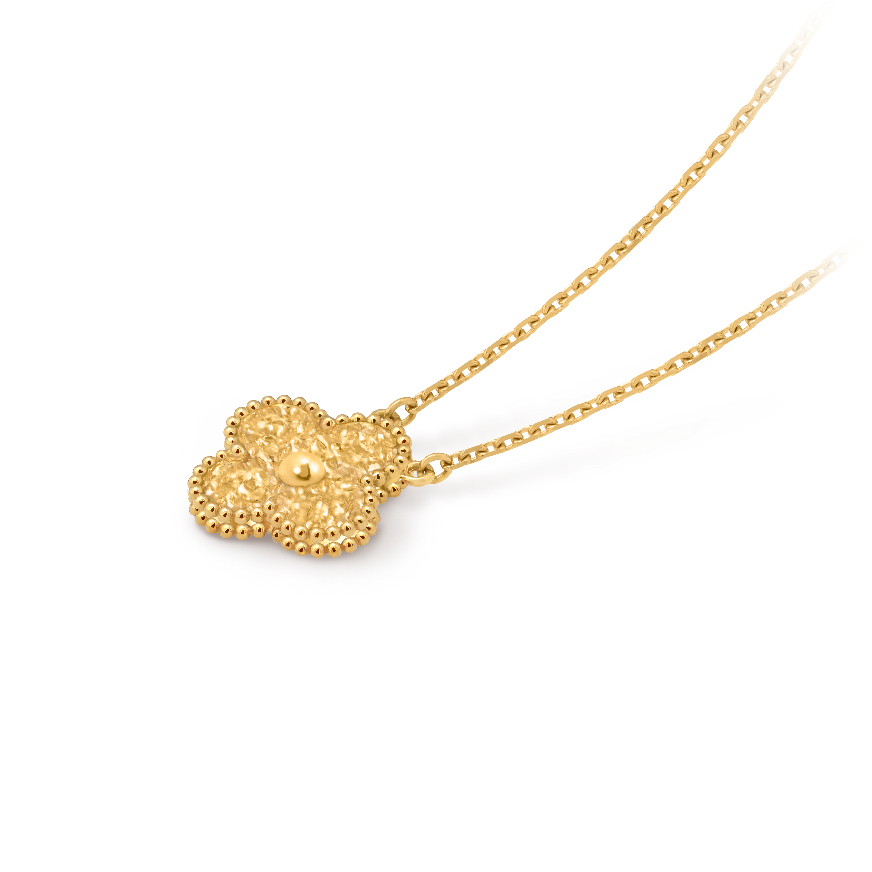 Vintage Alhambra pendant 18K yellow gold- Van Cleef & Arpels