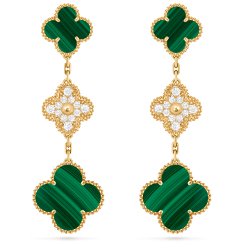 VCARO9II00 - Magic Alhambra earrings, 3 motifs