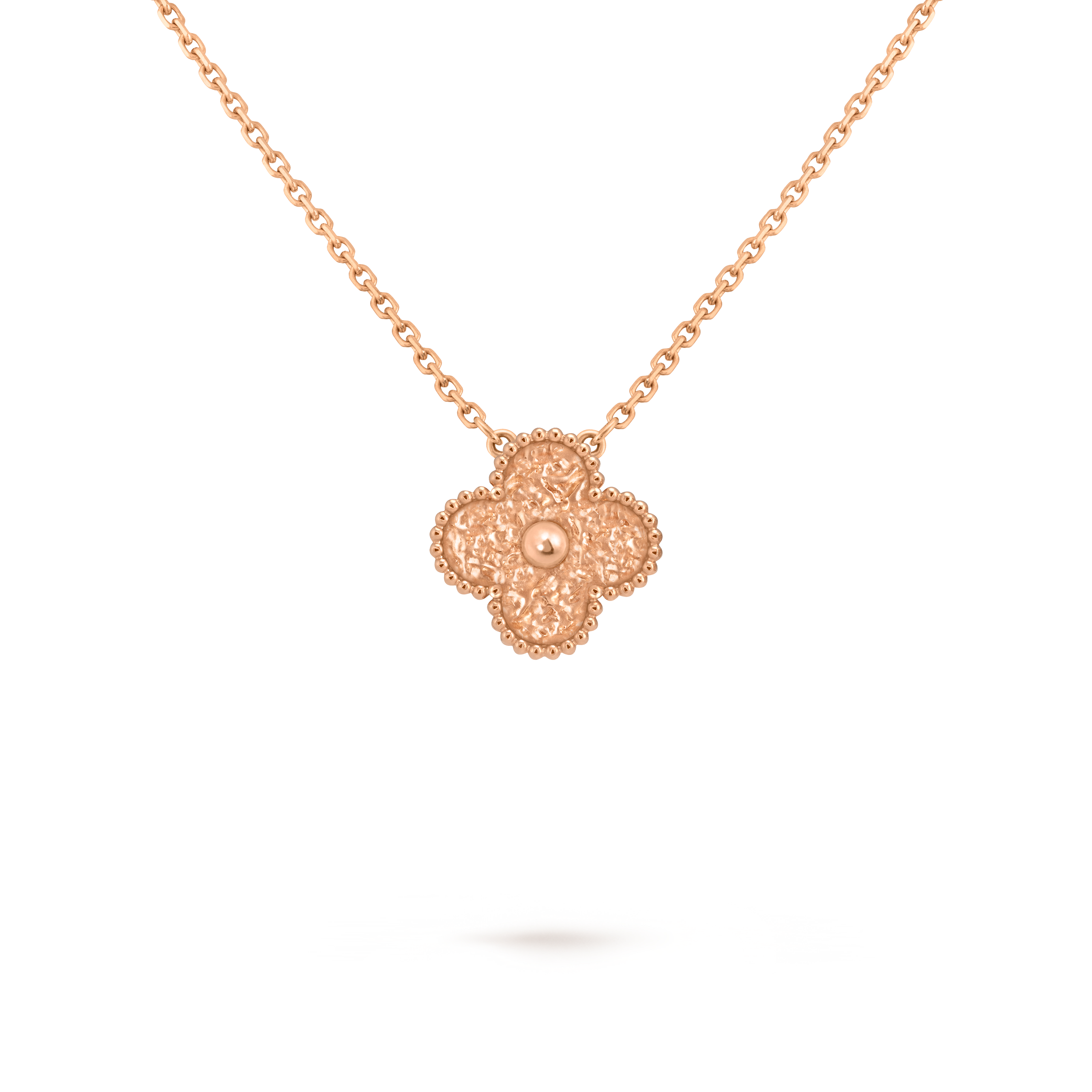 Vintage Alhambra pendant 18K yellow gold- Van Cleef & Arpels