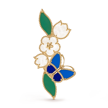 VCARPKGS00 - Lucky Spring Butterfly胸针