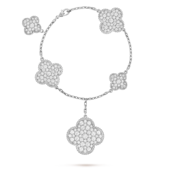 VCARN9MQ00 - Magic Alhambra bracelet, 5 motifs