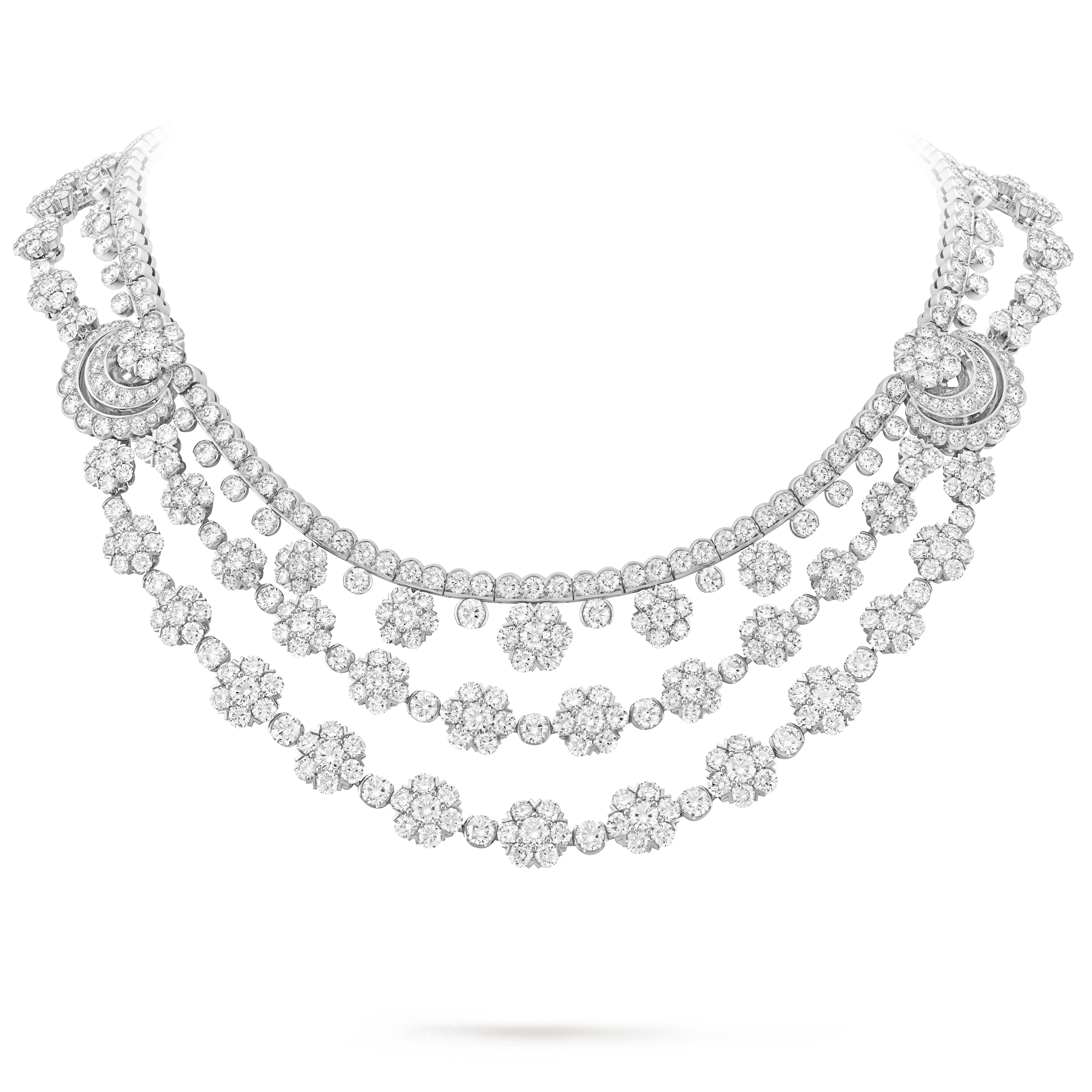 18K white gold