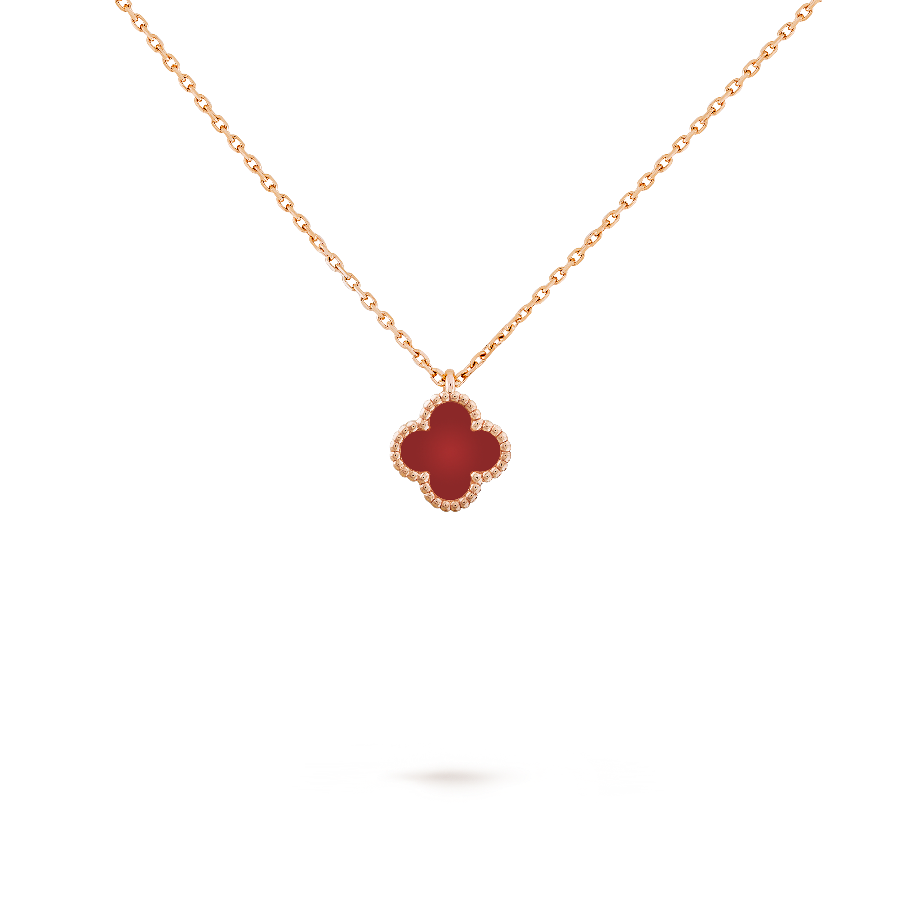 Sweet alhambra pendant pink gold cheap