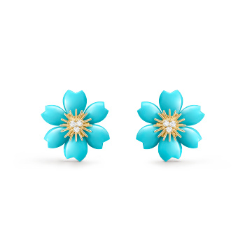 VCARPJJB00 - Rose de Noël耳环，迷你款式