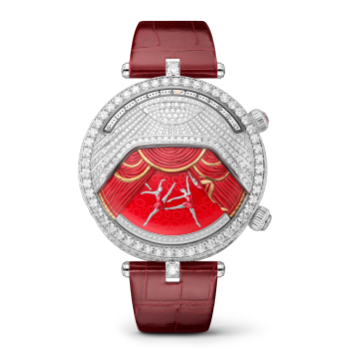 VCARPEXB00 - Lady Arpels Ballerine Musicale Rubis watch