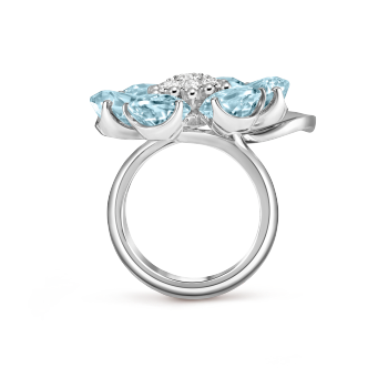 VCARPHK600 - Fleurs d'Hawaï戒指