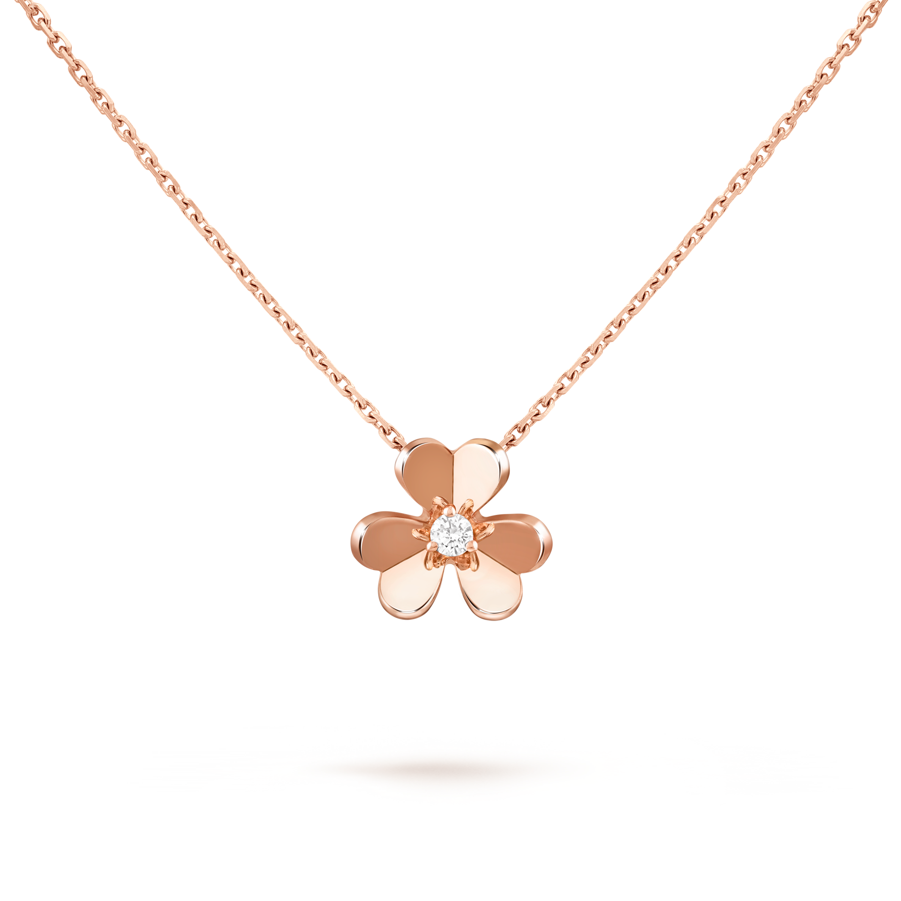 Flowerlace pendant 18K white gold, Diamond- Van Cleef & Arpels Flowerlace pendant 18K white gold, Diamond- Van Cleef & Arpels