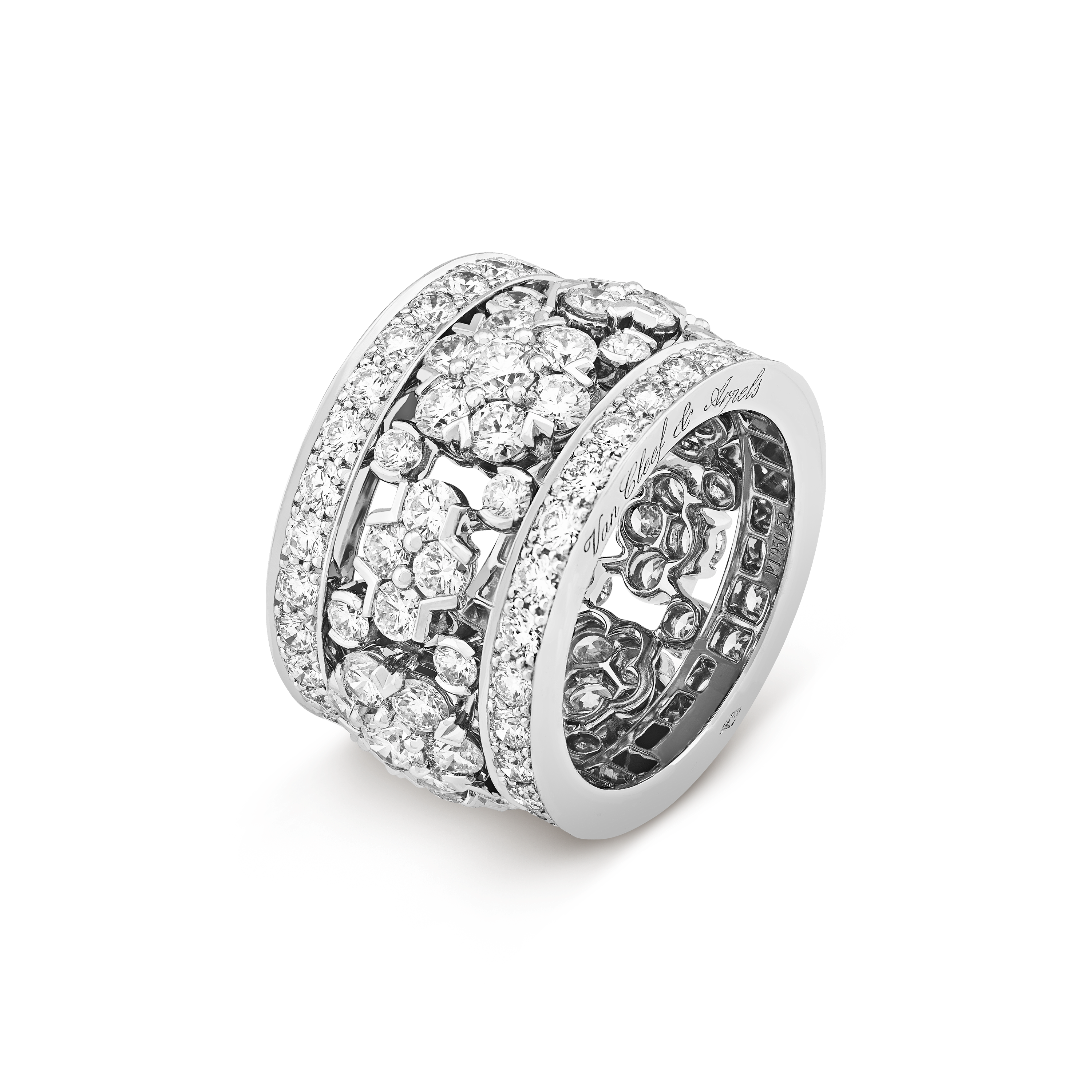 18K white gold