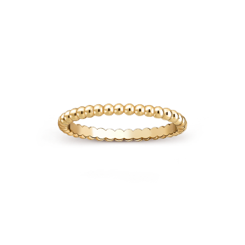 VCARPJMG00 - Perlée pearls of gold戒指，小号款式
