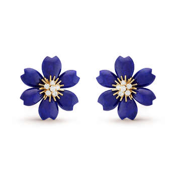 VCARO9B800 - Rose de Noël耳环，小号款式