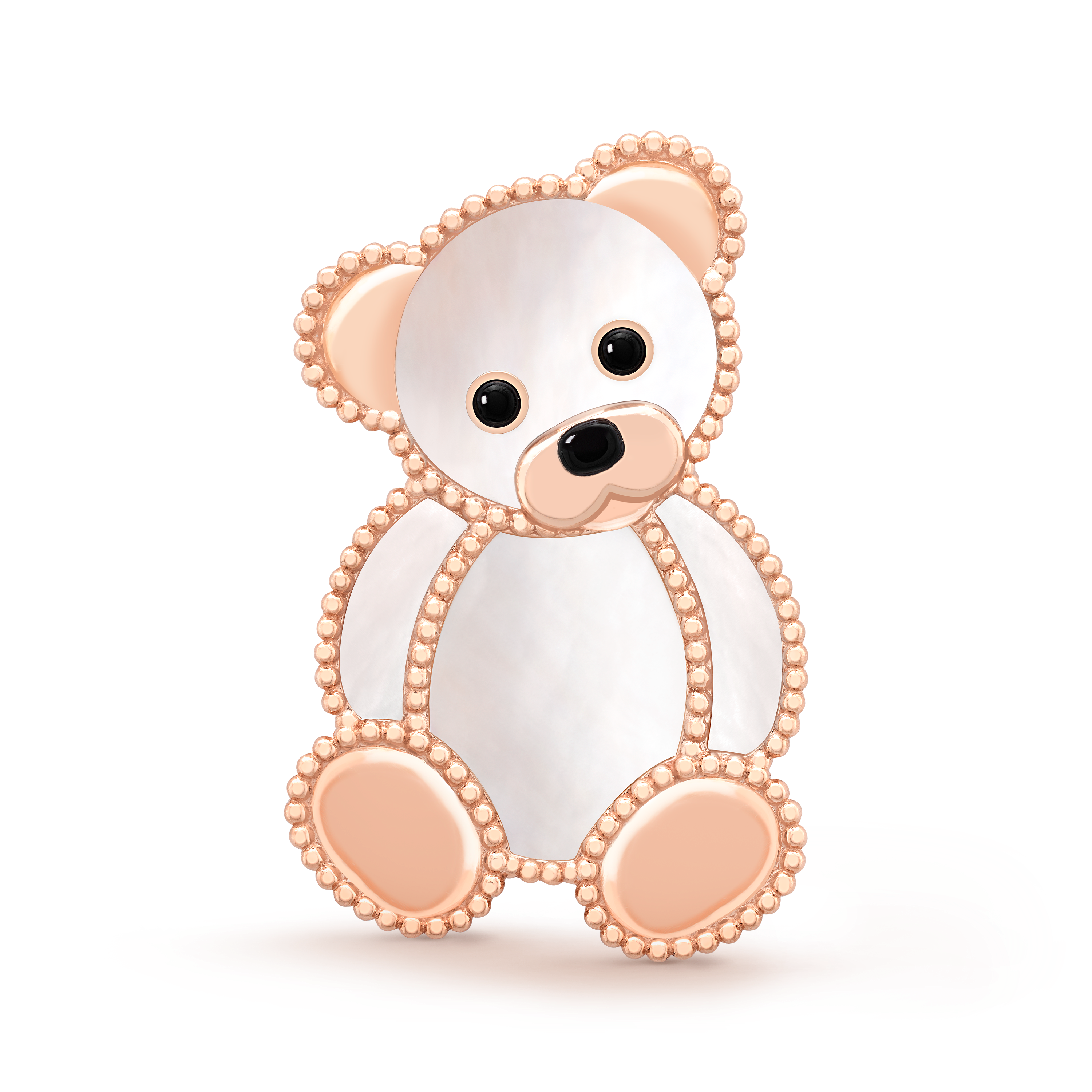 Rose gold shop teddy bear