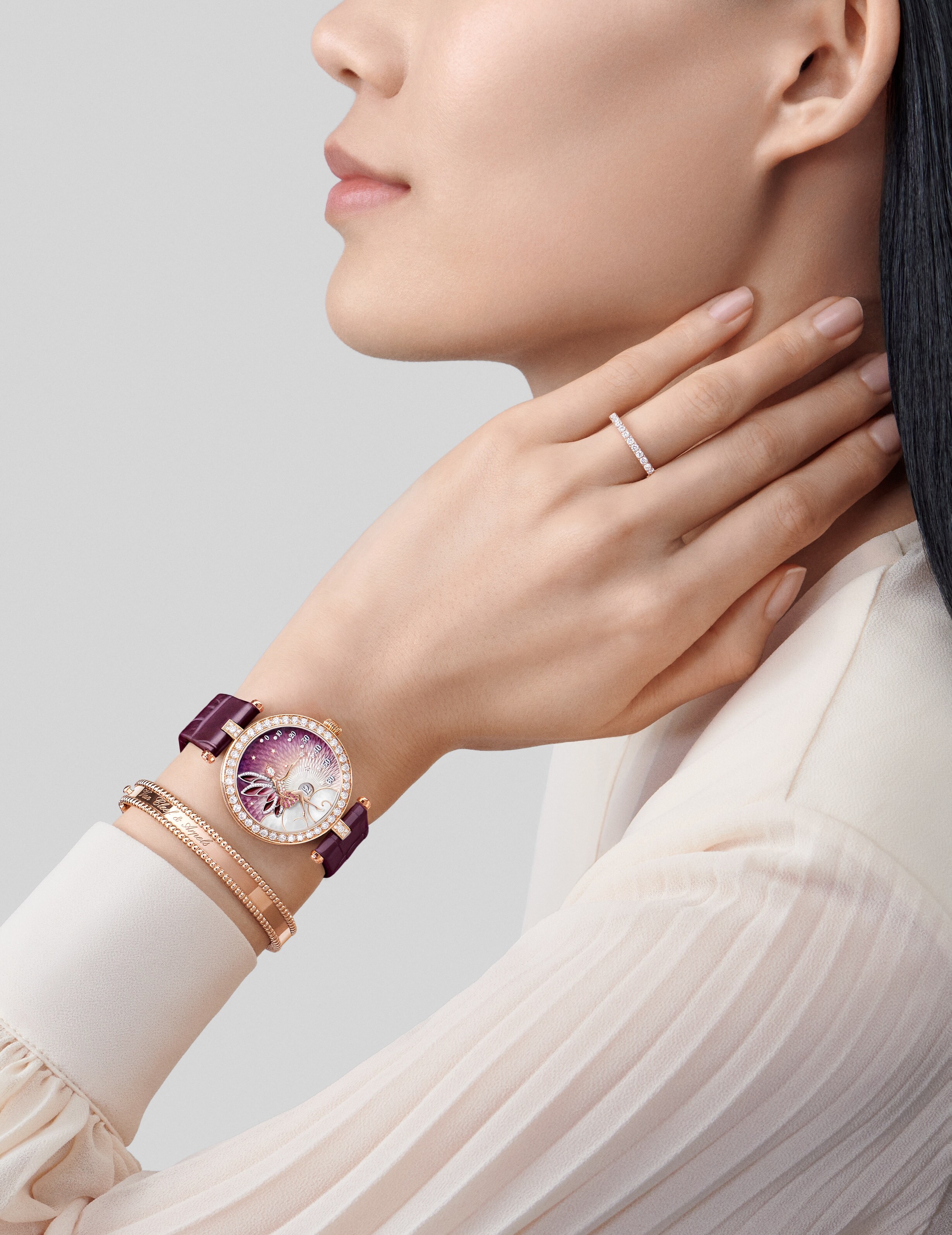 Van cleef feerie watch top