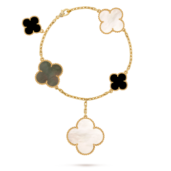 VCARD78700 - Magic Alhambra bracelet, 5 motifs