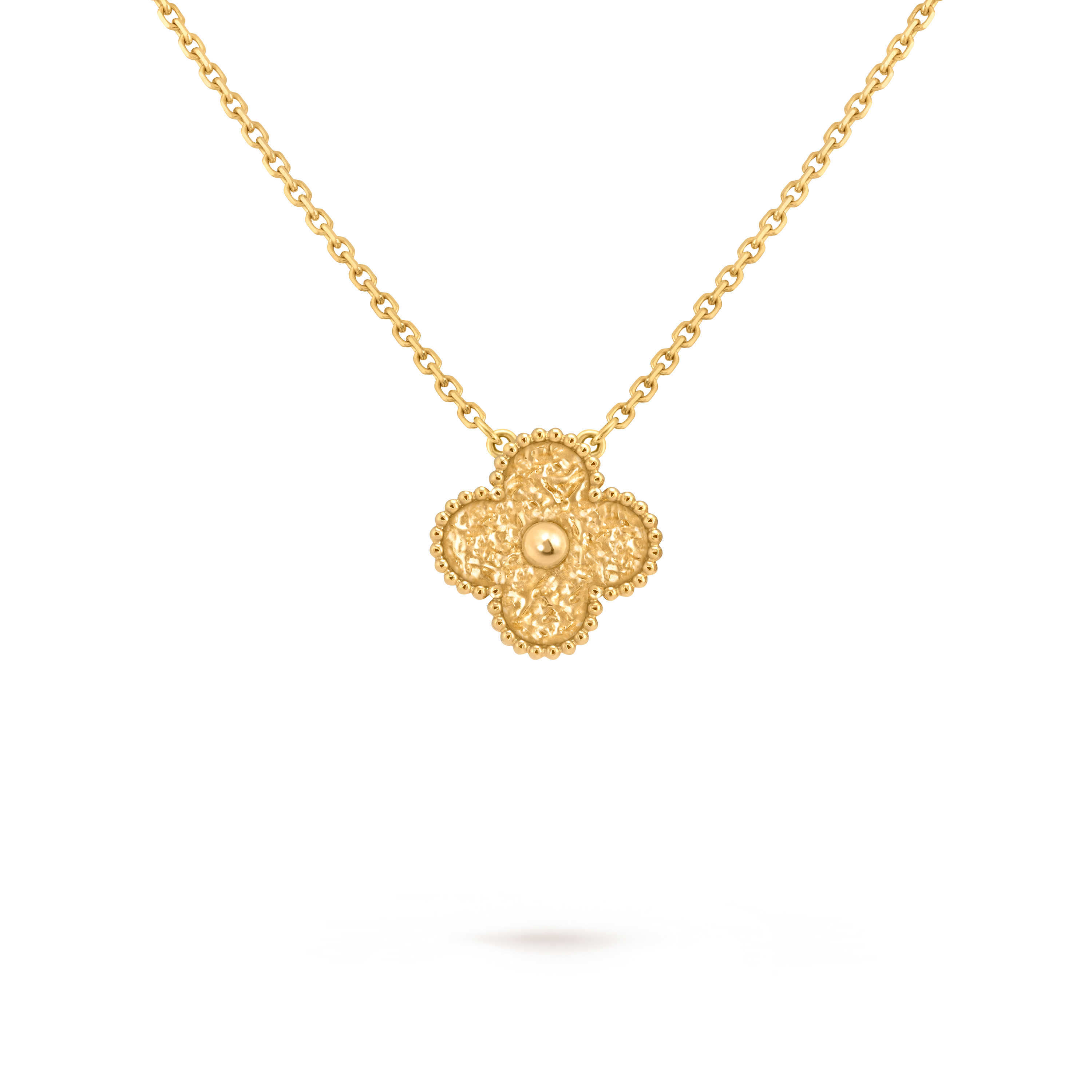 Van Cleef & Arpels ヴィンテージアルハンブラ ペンダント Vintage Alhambra pendant 18K yellow gold - Van Cleef & Arpels