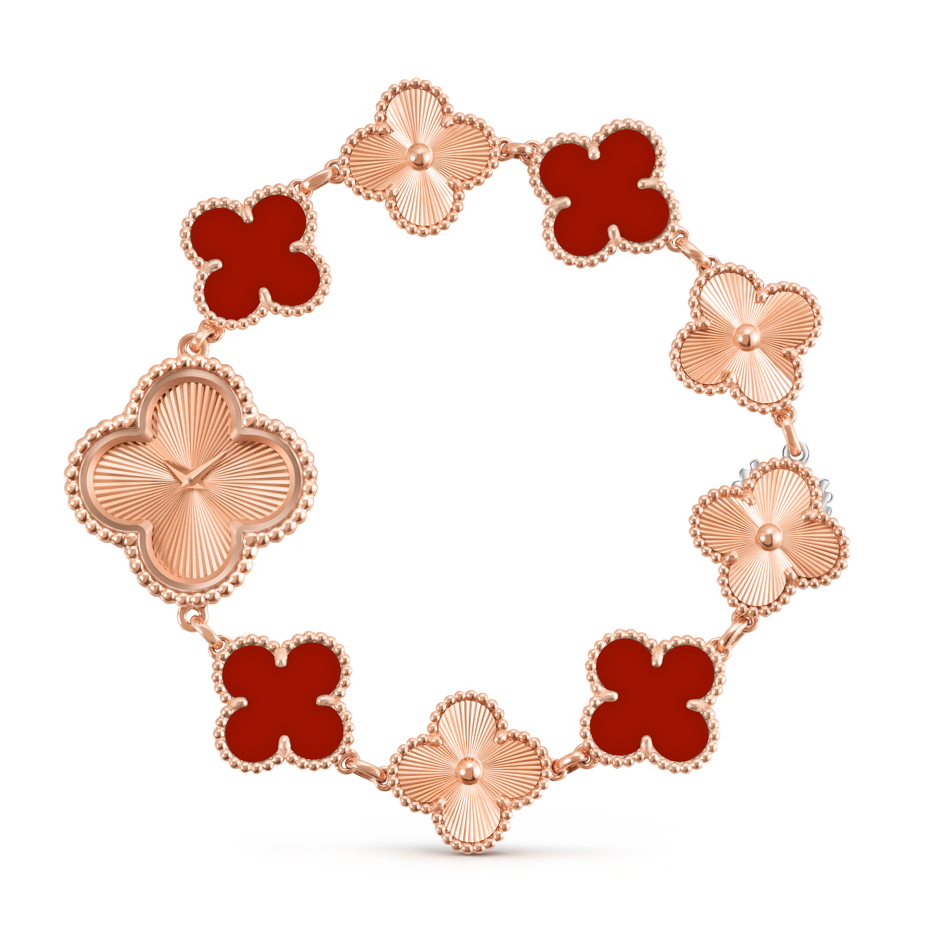 VanCleef&Arpels☆ Sweet Alhambra ローズゴールド_パリ発 Sweet Alhambra bracelet 18K rose gold - Van Cleef & Arpels
