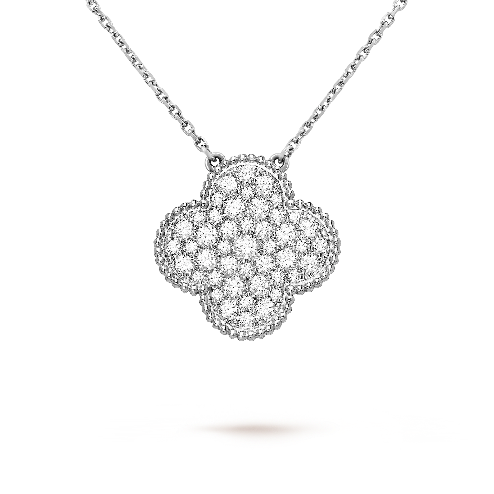 Van cleef hotsell diamond pendant