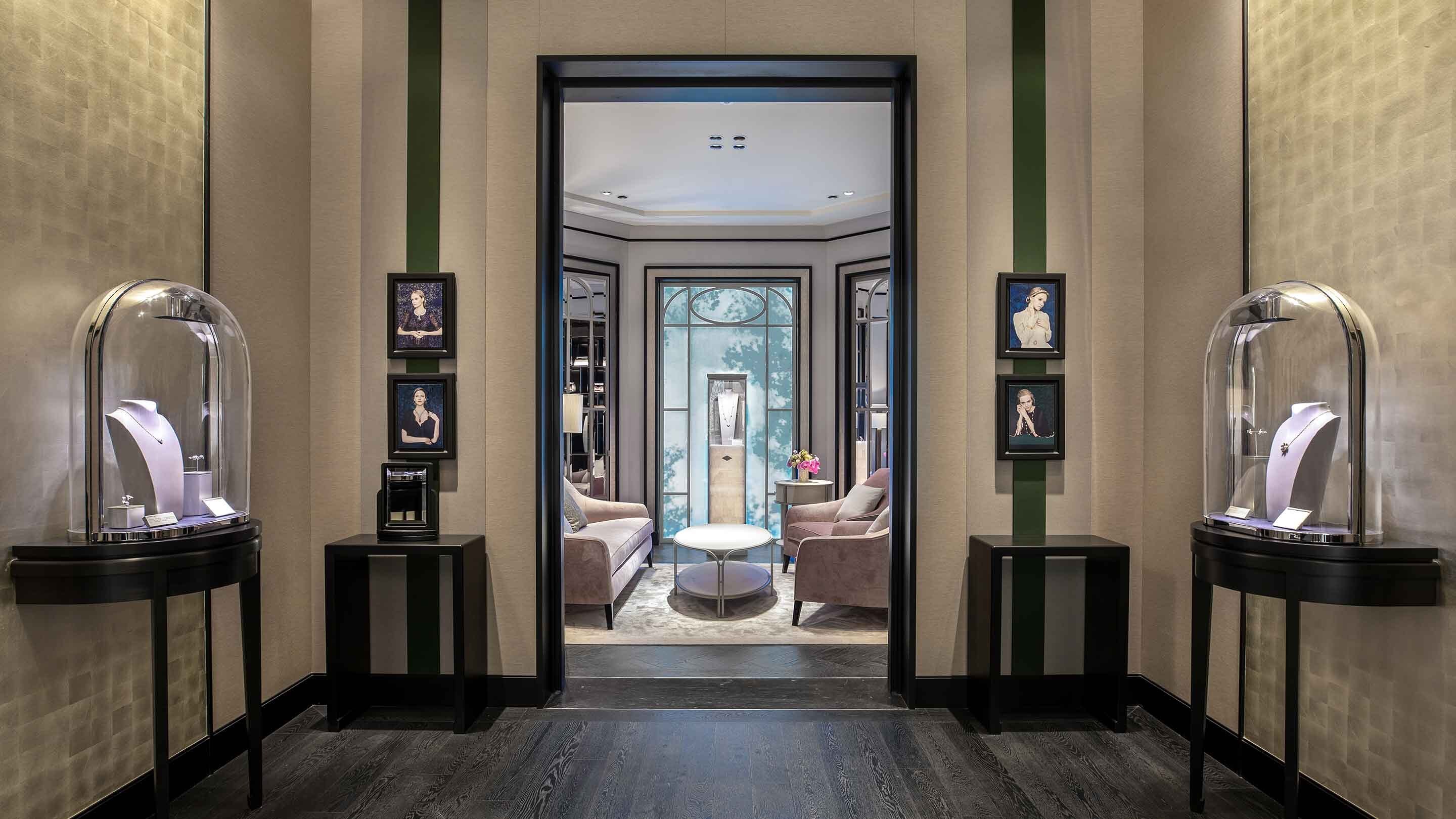 Ningbo Hankyo present the entrance salon view, Van Cleef & Arpels