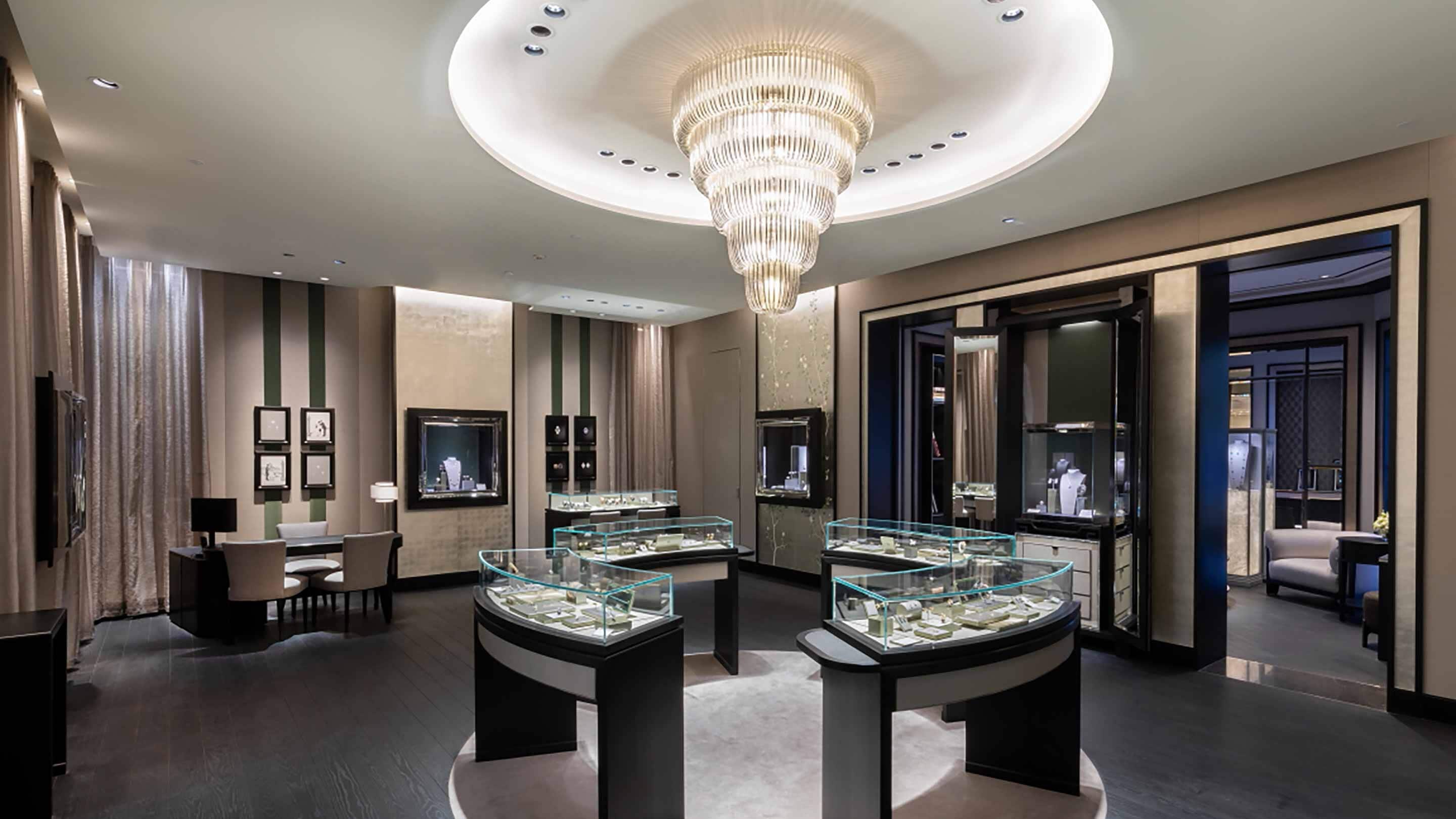 Nanjing Deji present the interior main area 2 view, Van Cleef & Arpels.