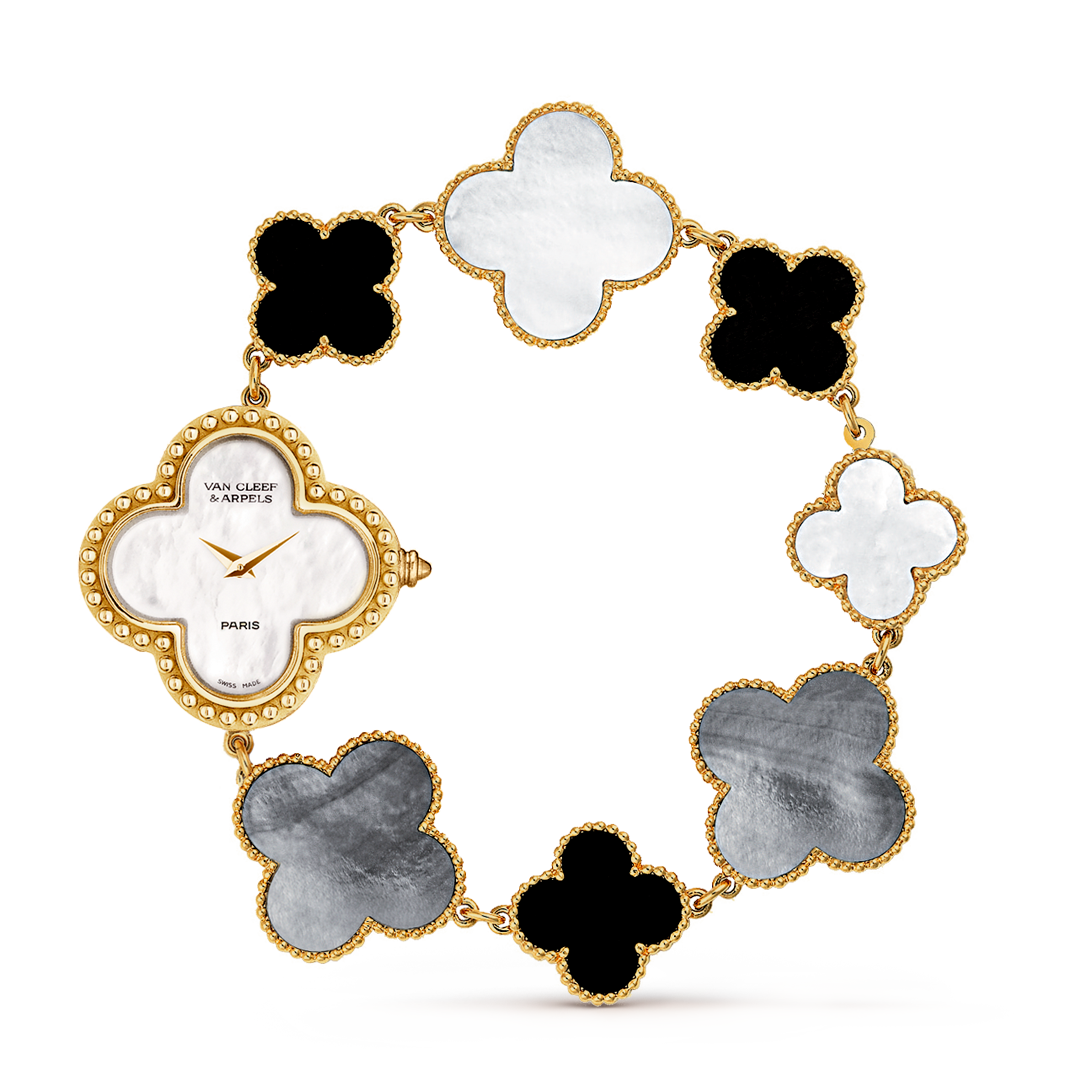 Alhambra watch, Van Cleef & Arpels.