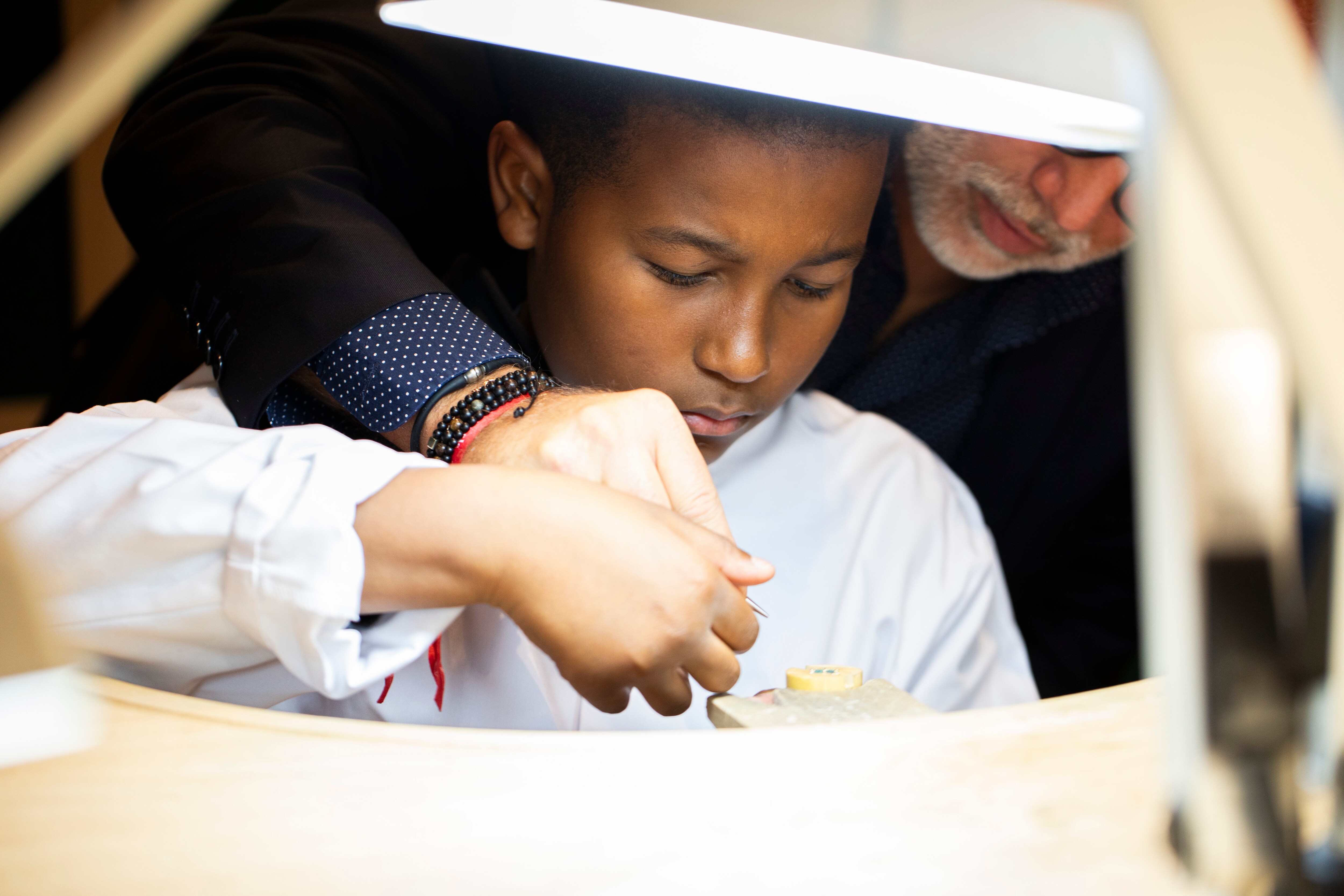 第三届Van Cleef & Arpels梵克雅宝“de Mains en mains”（薪火相传）计划在里昂洲际酒店“InterContinental Lyon -  Hotel Dieu”现场照片