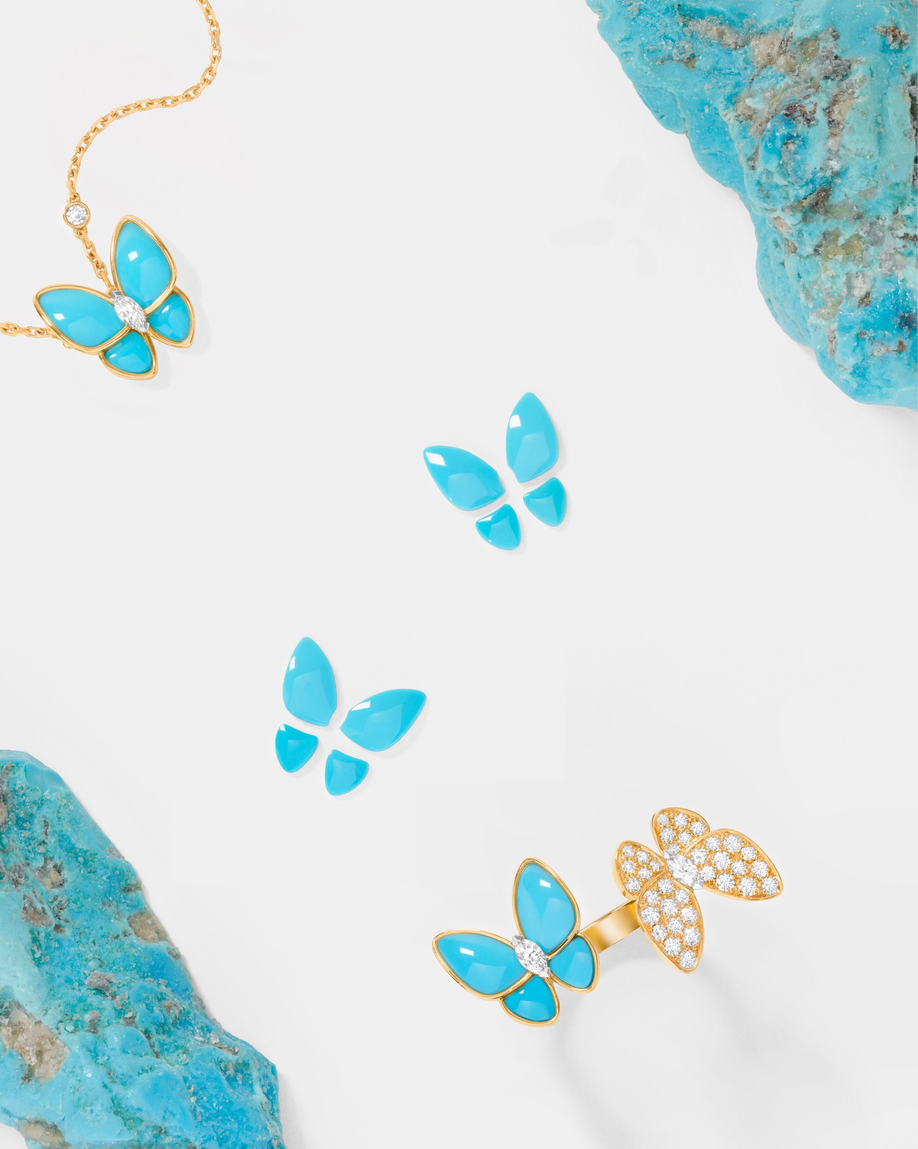 绿松石，Van Cleef & Arpels梵克雅宝。