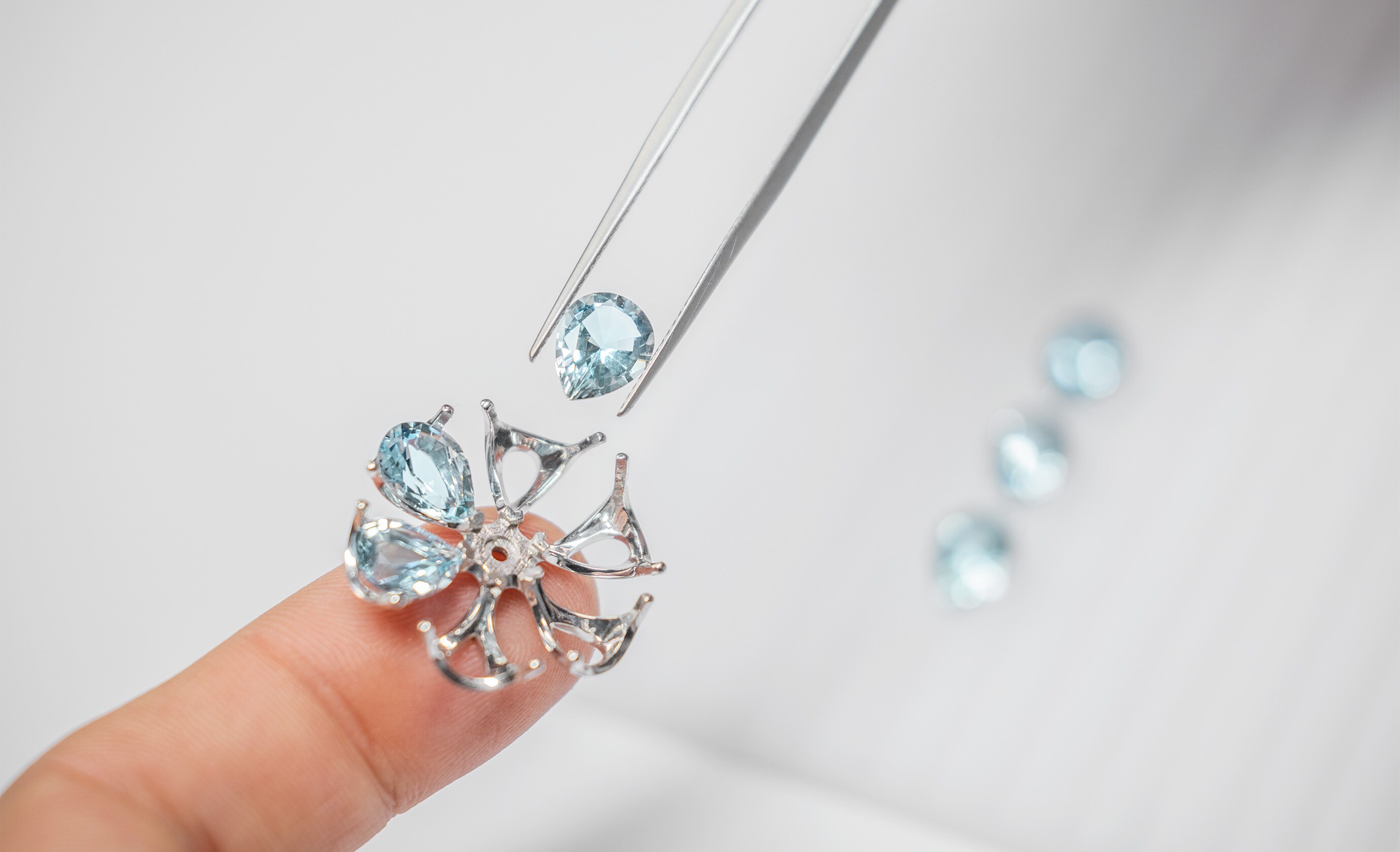 宝石工序，搭配宝石