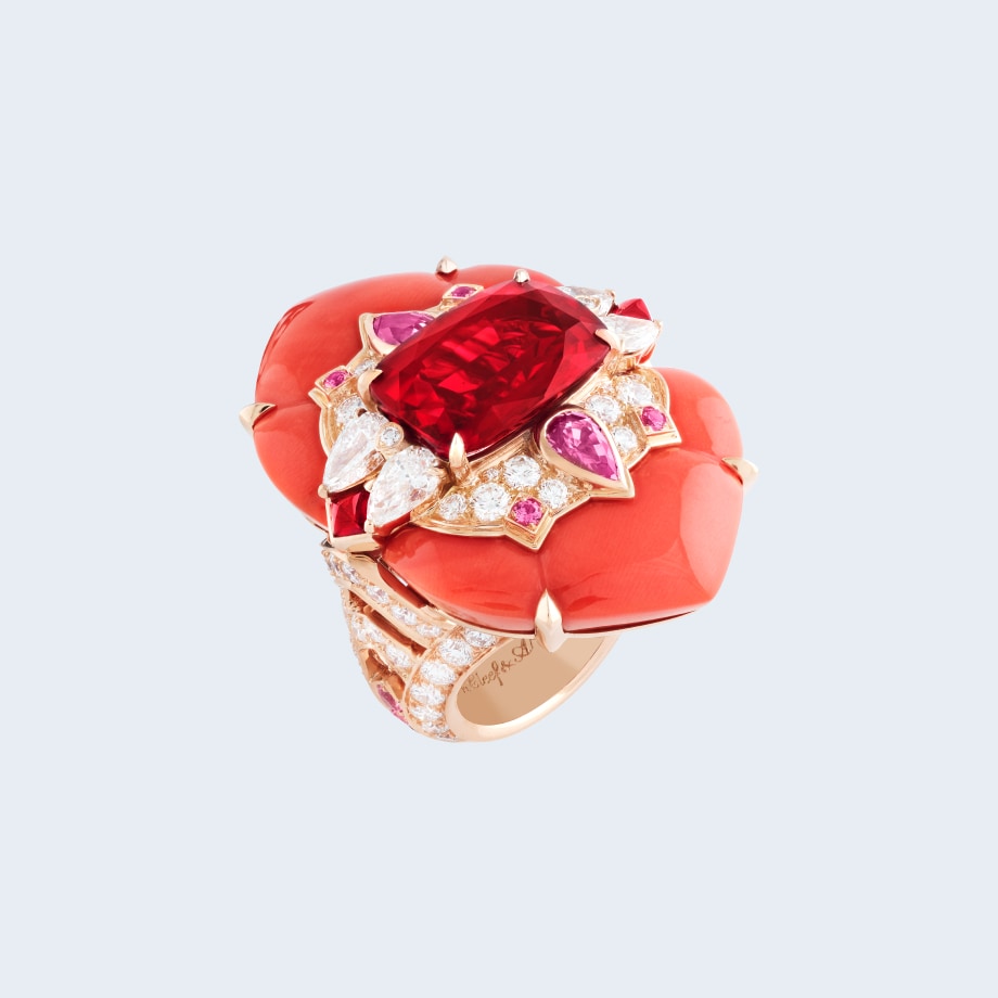 珊瑚 梵克雅宝 Van Cleef Arpels