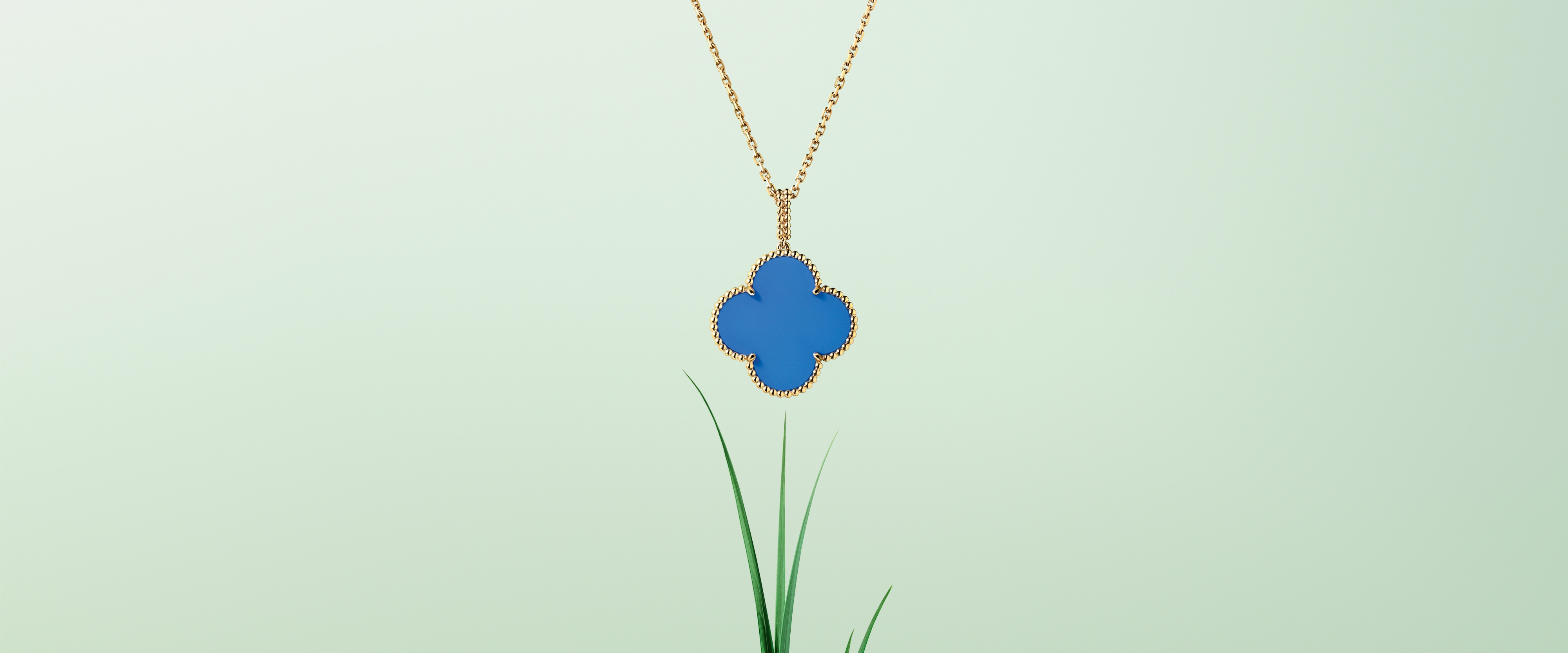 Vintage Alhambra手链，5枚四叶幸运图案，黄K金，缟玛瑙，Van Cleef & Arpels梵克雅宝