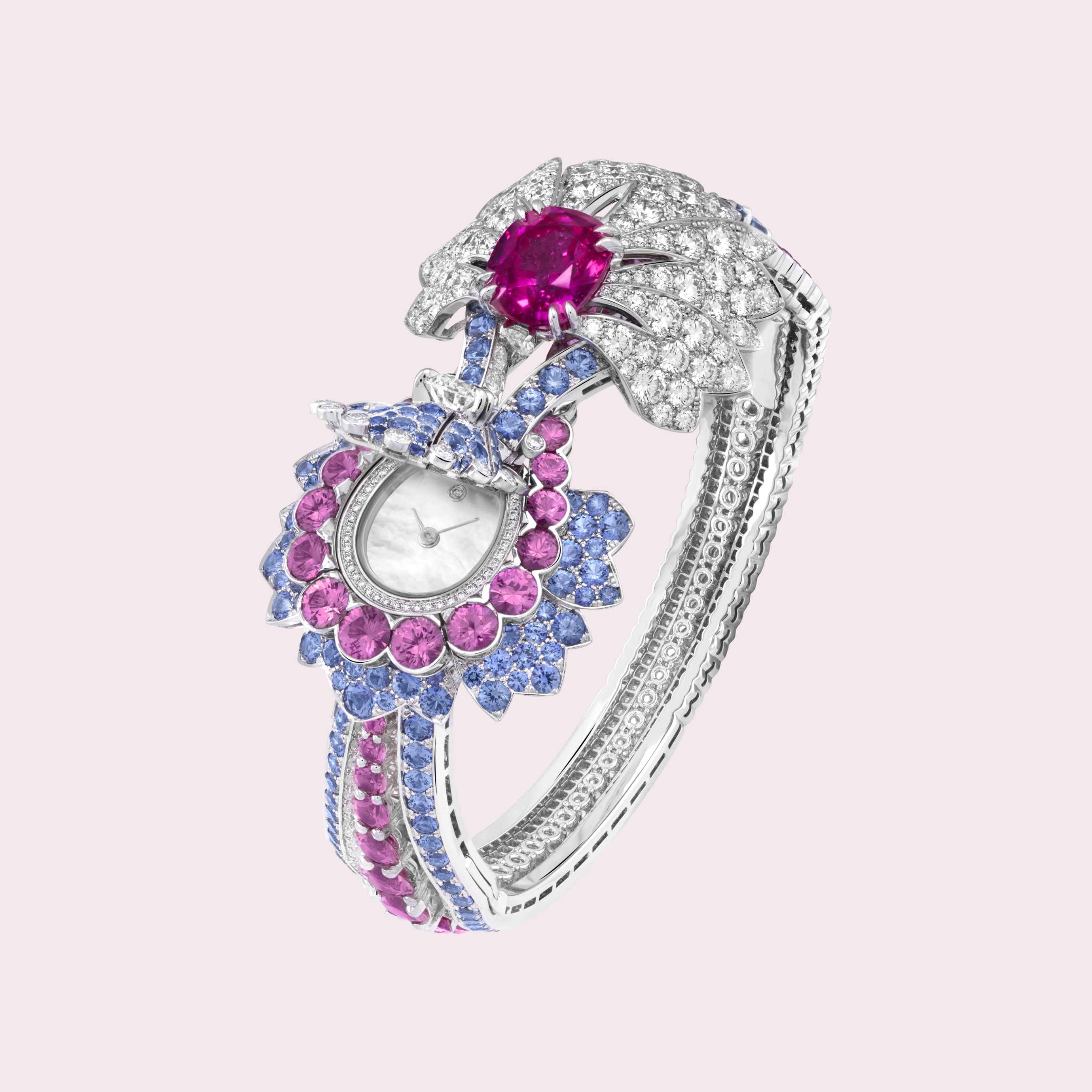 Tristan & Iseult watch, quartz movement, unique piece