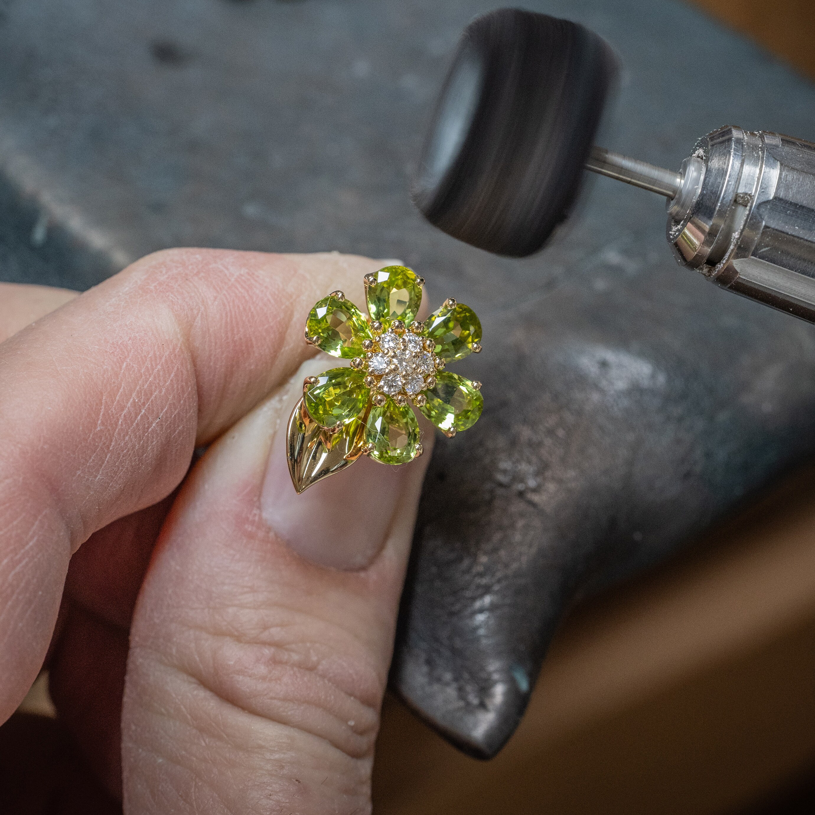 Final polishing work.