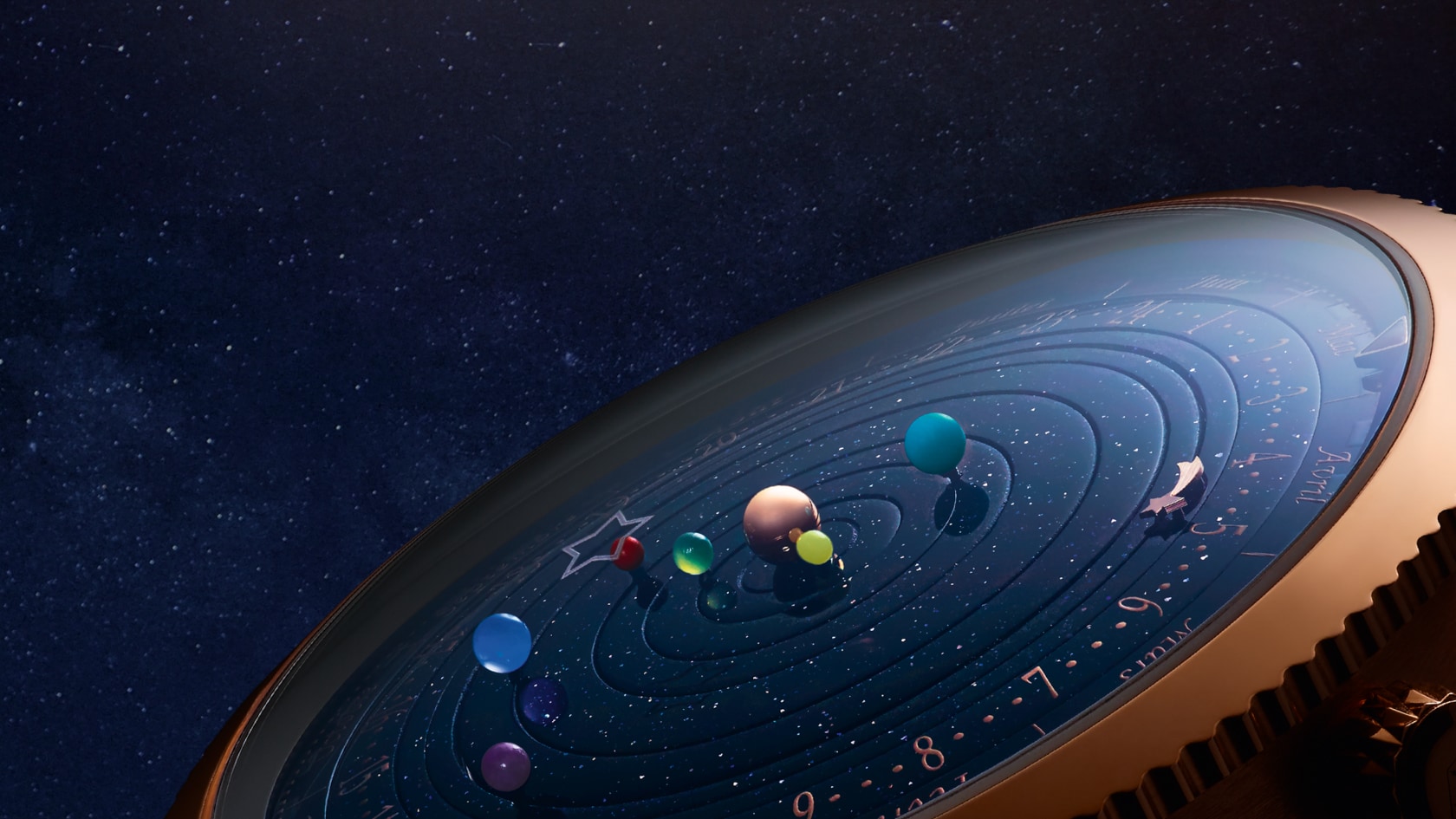 Midnight Planétarium watch, Poetic Complications collection, Van Cleef & Arpels