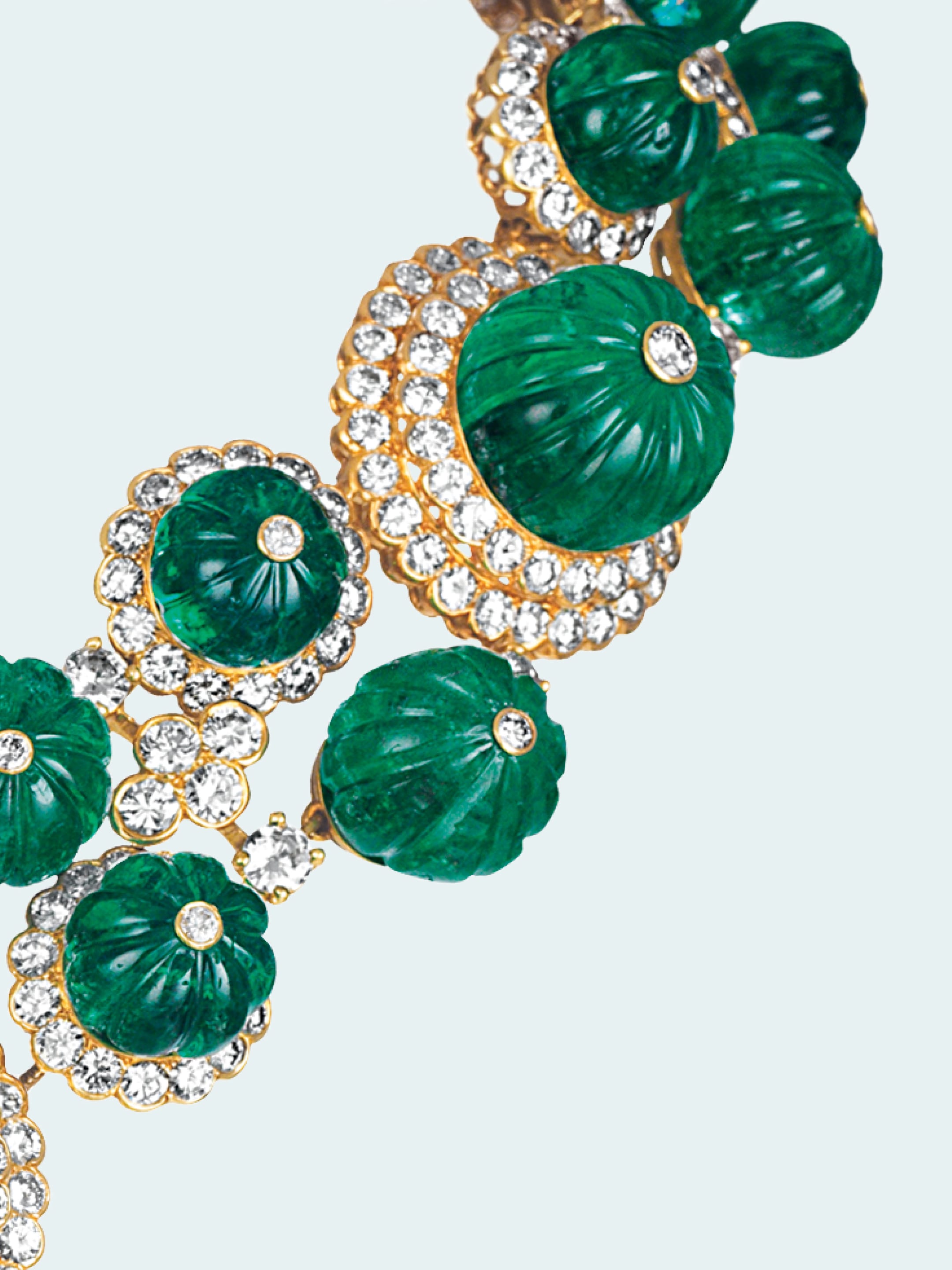 印度灵感项链，1971年，可以转换为两条手链，Van Cleef & Arpels 典藏系列，Patrick Gries ©Van Cleef & Arpels梵克雅宝