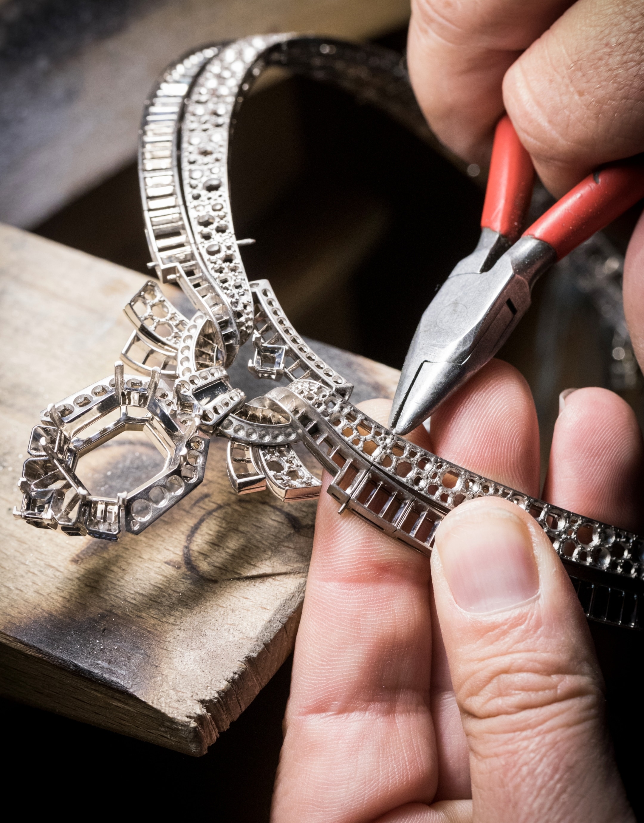 珠宝工艺,组装结构,Maiolica项链,Van Cleef & Arpels梵克雅宝