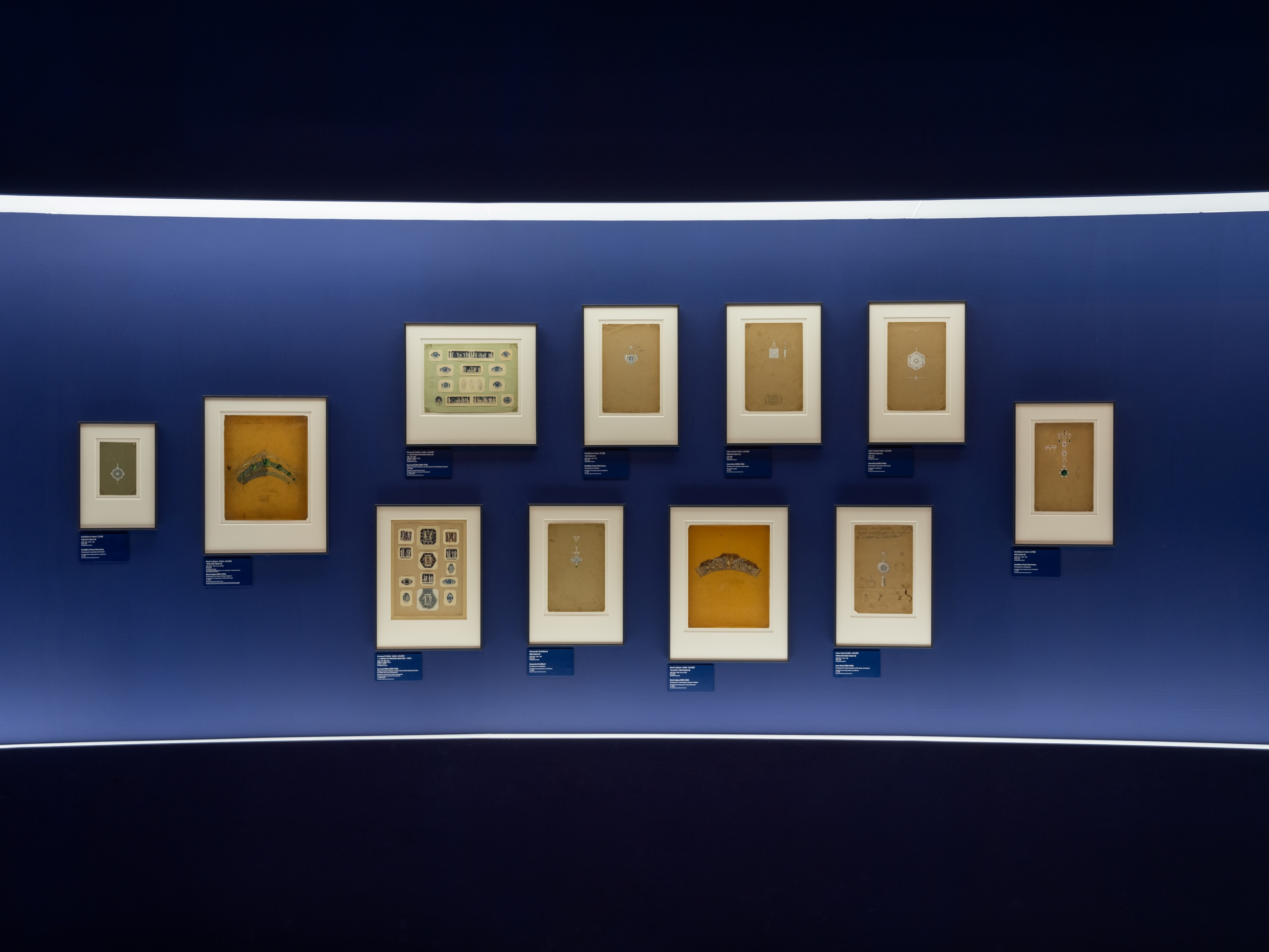 香港大学美术馆的场景设计。